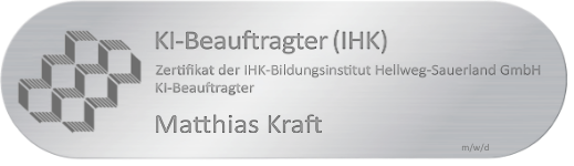 Siegel silbern KI Beauftragter